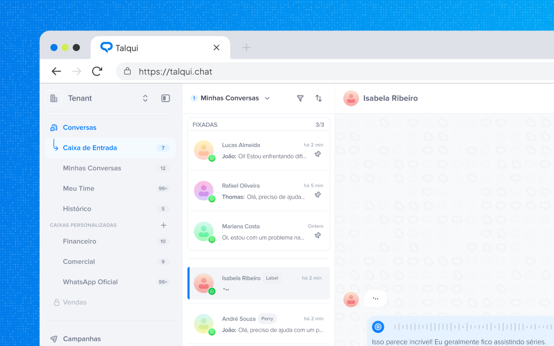 Talqui running in the browser